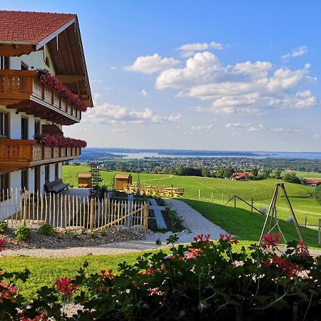 Vila Schleipfnerhof Urlaub Auf Dem Bauernhof Bernau am Chiemsee Exteriér fotografie