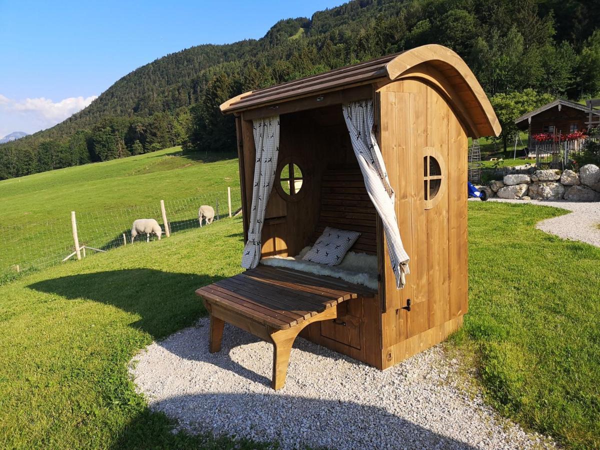 Vila Schleipfnerhof Urlaub Auf Dem Bauernhof Bernau am Chiemsee Exteriér fotografie